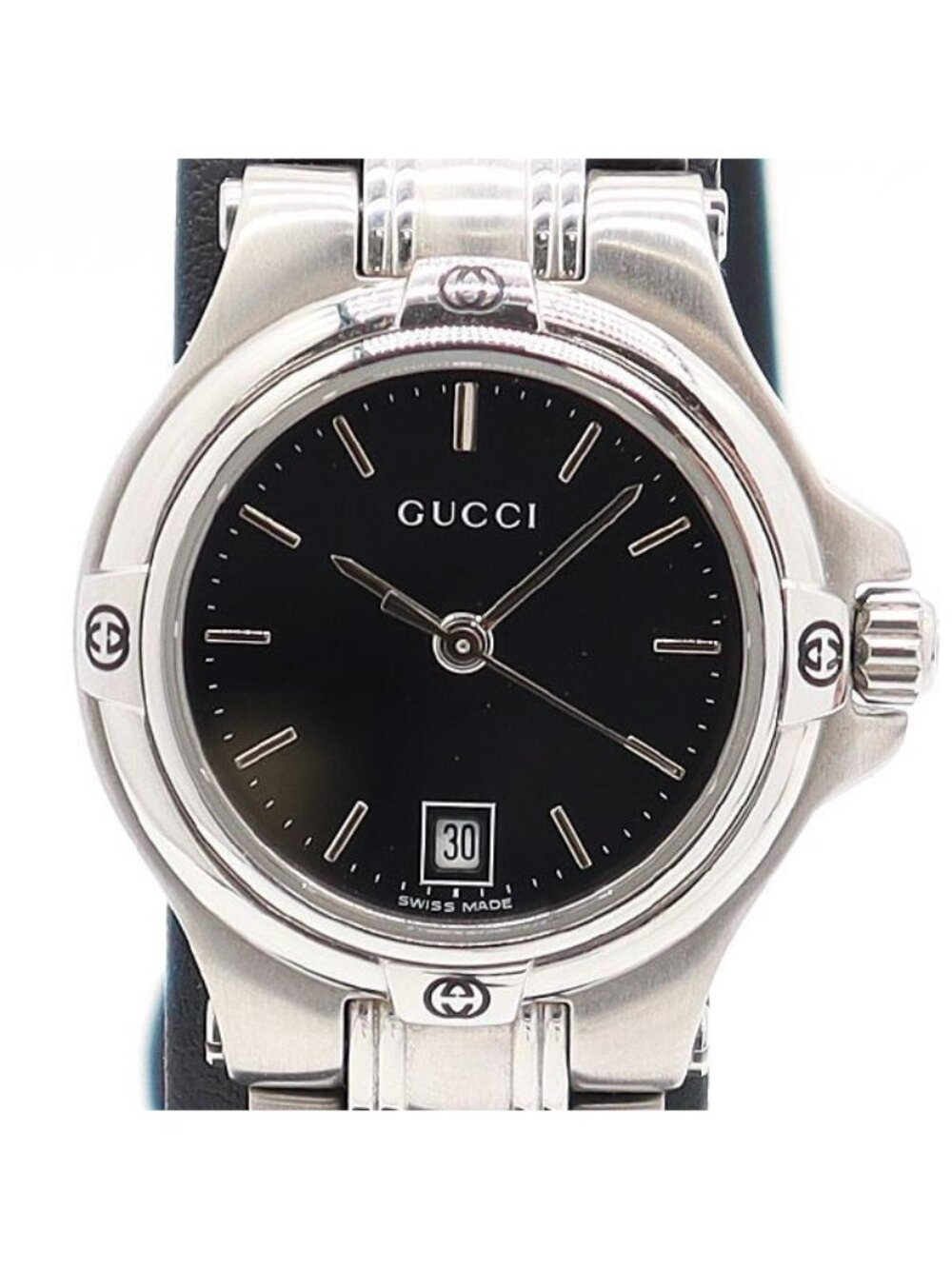 Gucci Date Black Dial Watch